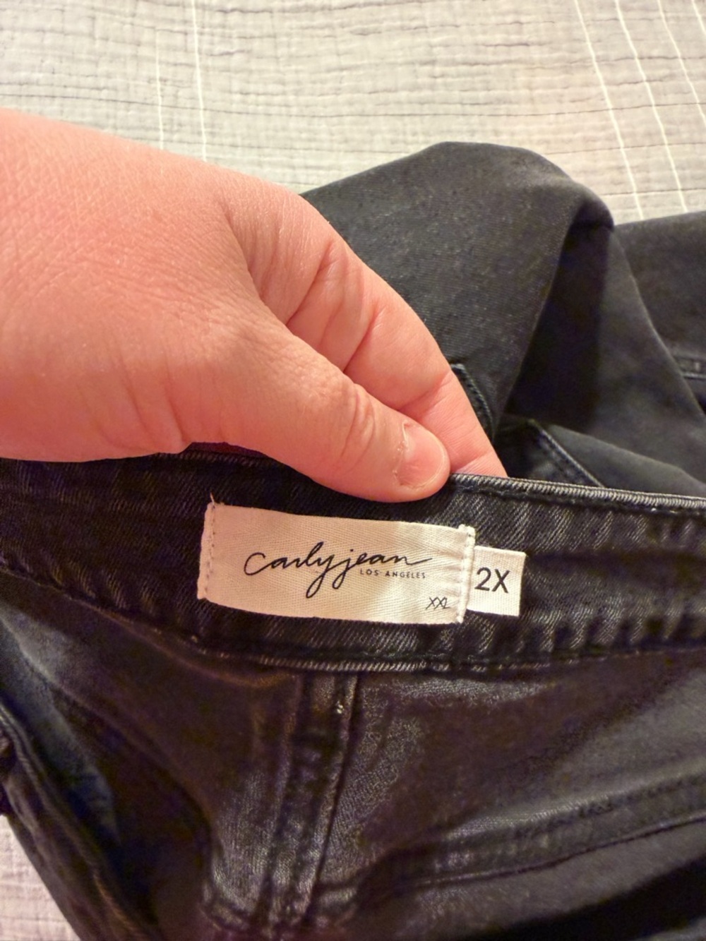 Carly Jean Los Angeles Hendrix Wide Leg Jeans - Picture 2 of 4